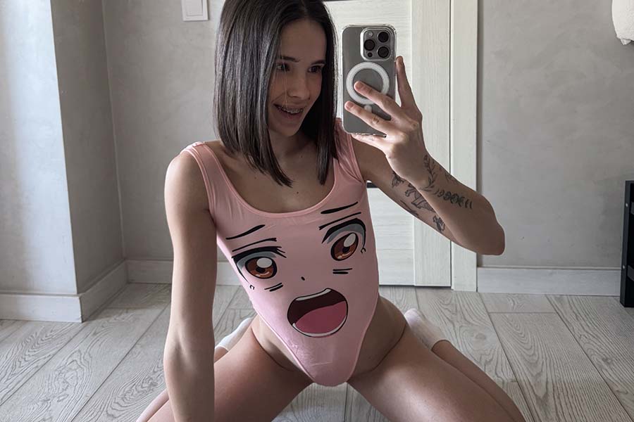 Model Tina in Hamburg